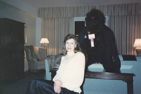 Ruth Barton and gorilla