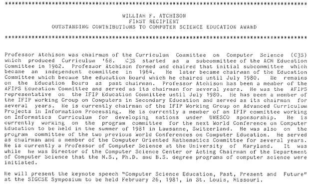 The Bulletin 1981