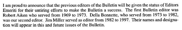 Bulletin June
1997