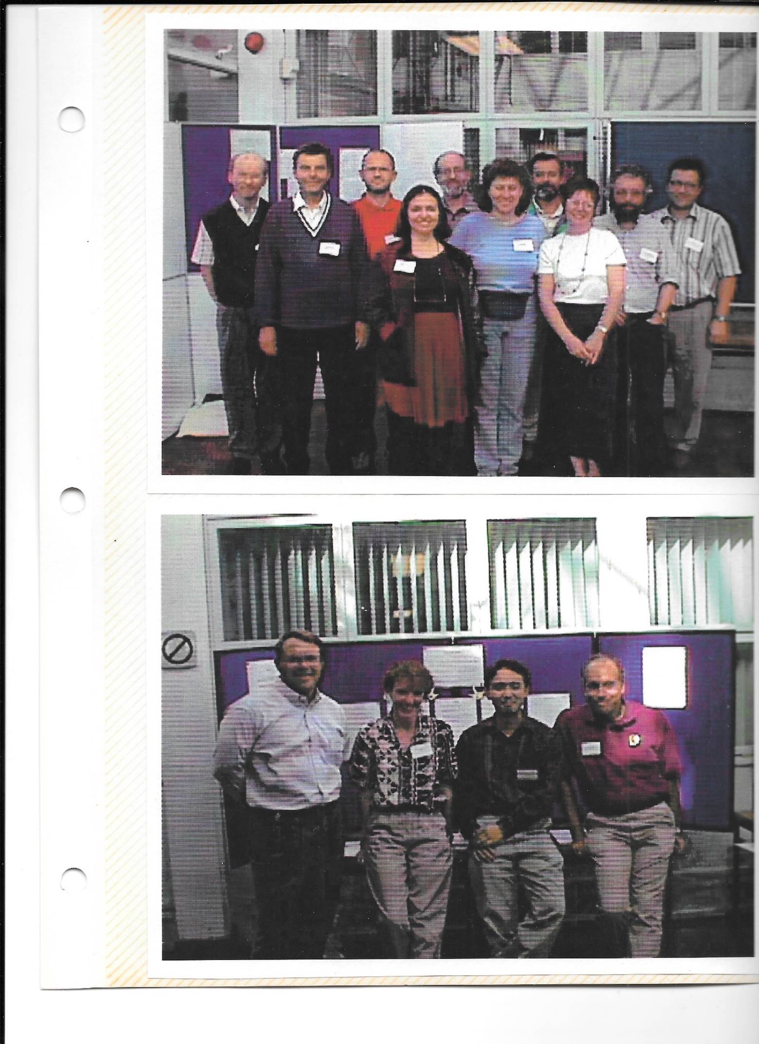 ITiCSE 1998 Working Group
photos
